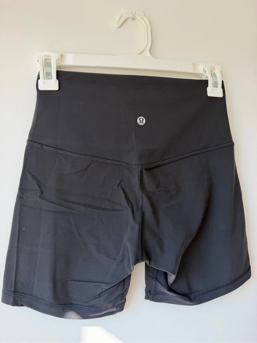 lululemon athletica Black High-Waist Bike Shorts